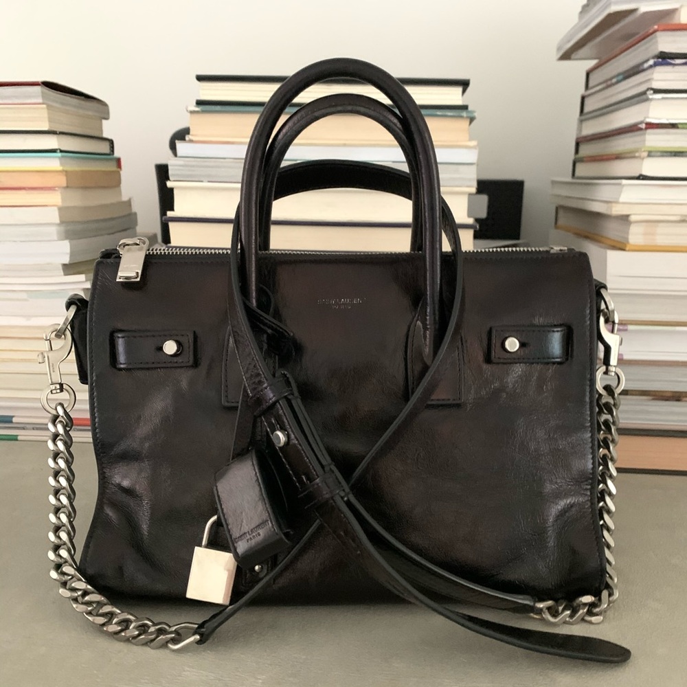 Yves Saint Laurent Black Shoulder Bag